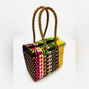 Multicolor Woven Mexican Handbag